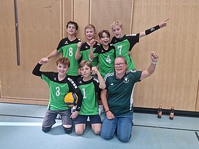 U14m II startet erfolgreich in ersten Spieltag